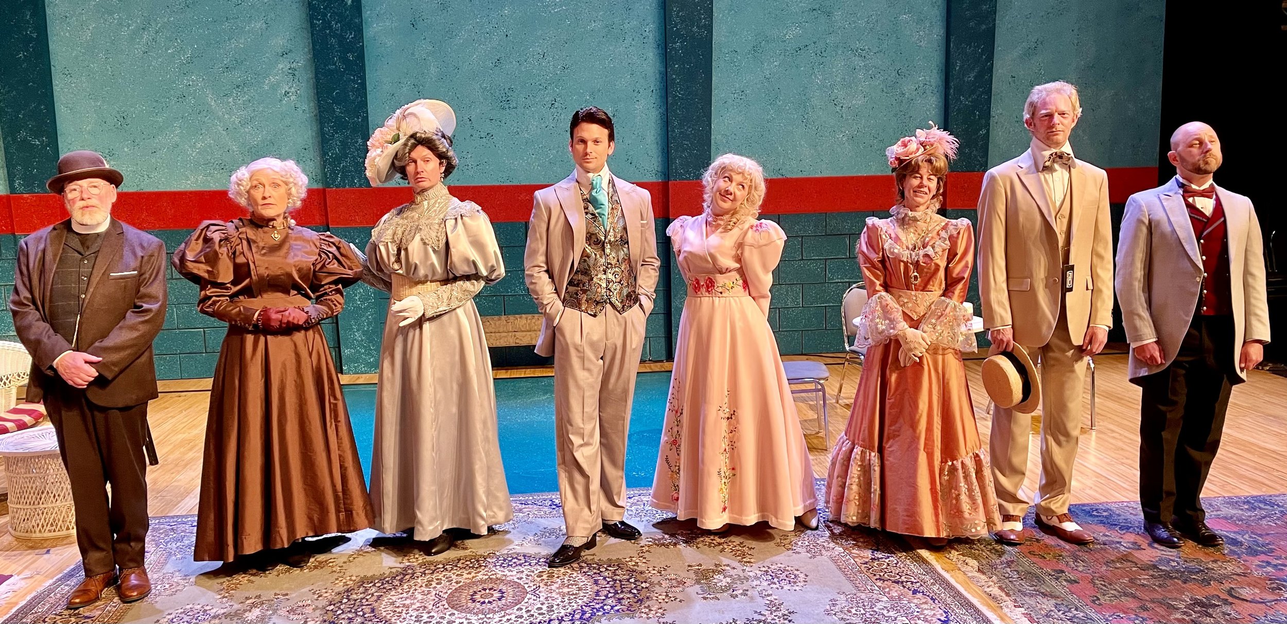 The cast of The Importance of Being Earnest